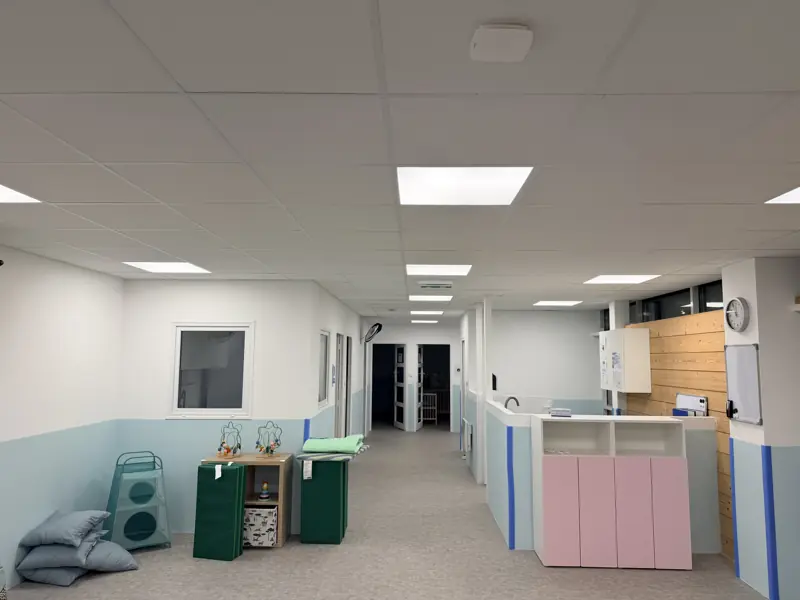 L'espace d'accueil