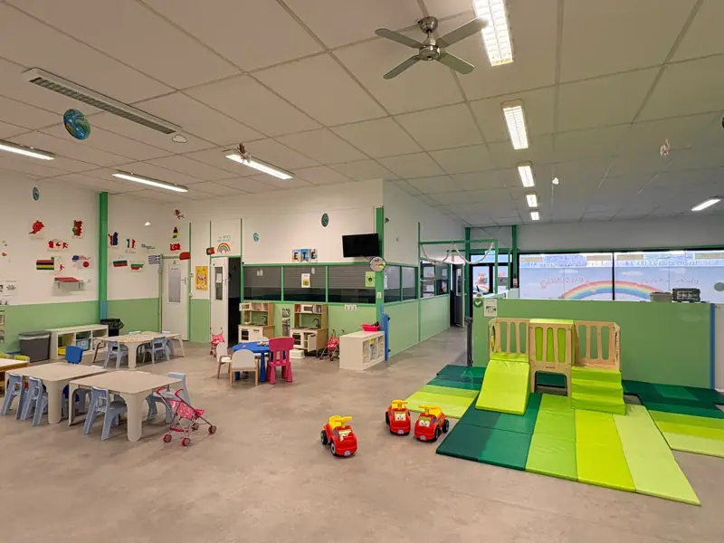 La grande salle de vie